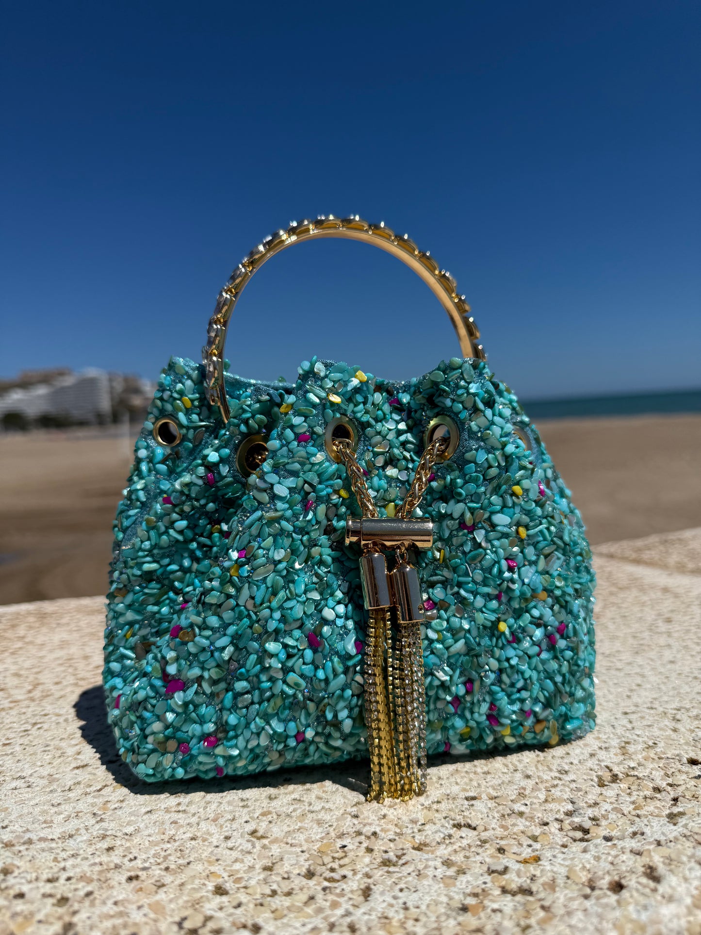 Bolso Andy celeste