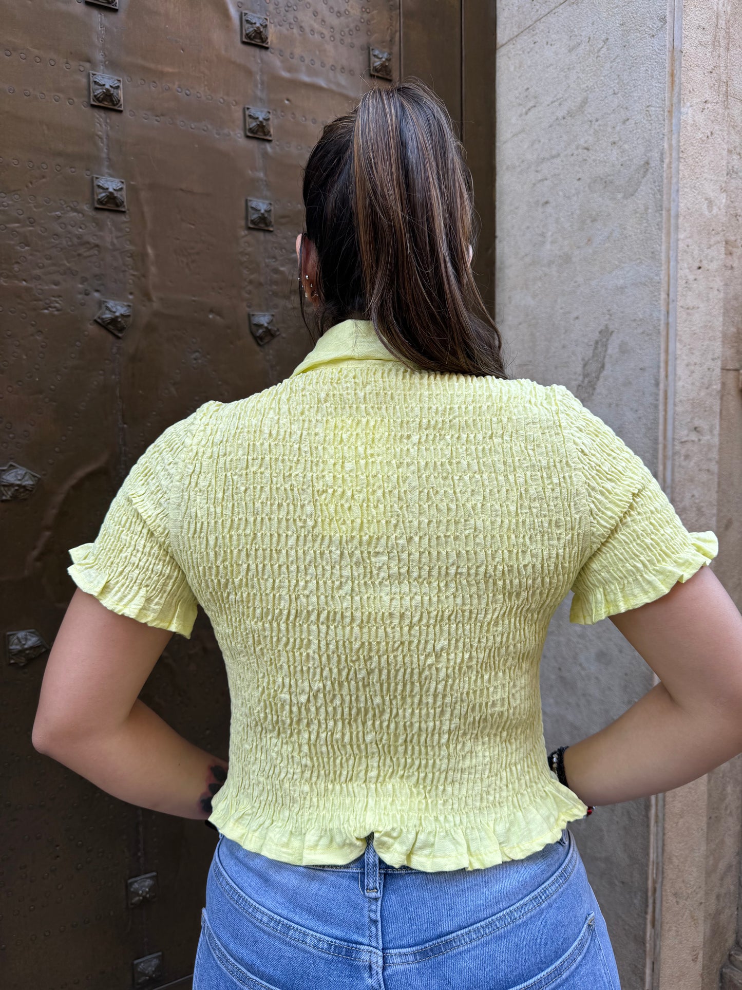 Top Clara Amarillo