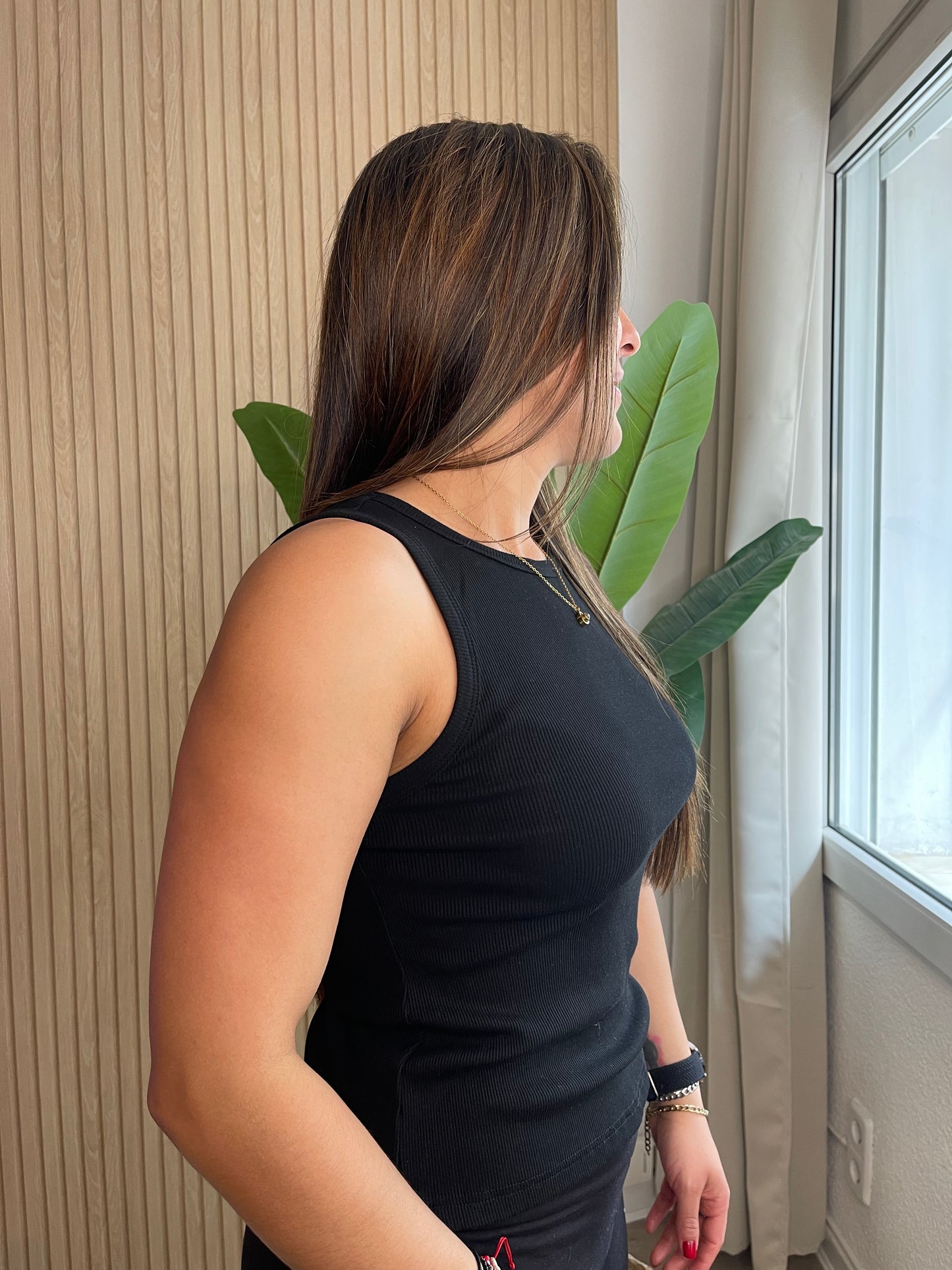 Camiseta básica Ceci negro