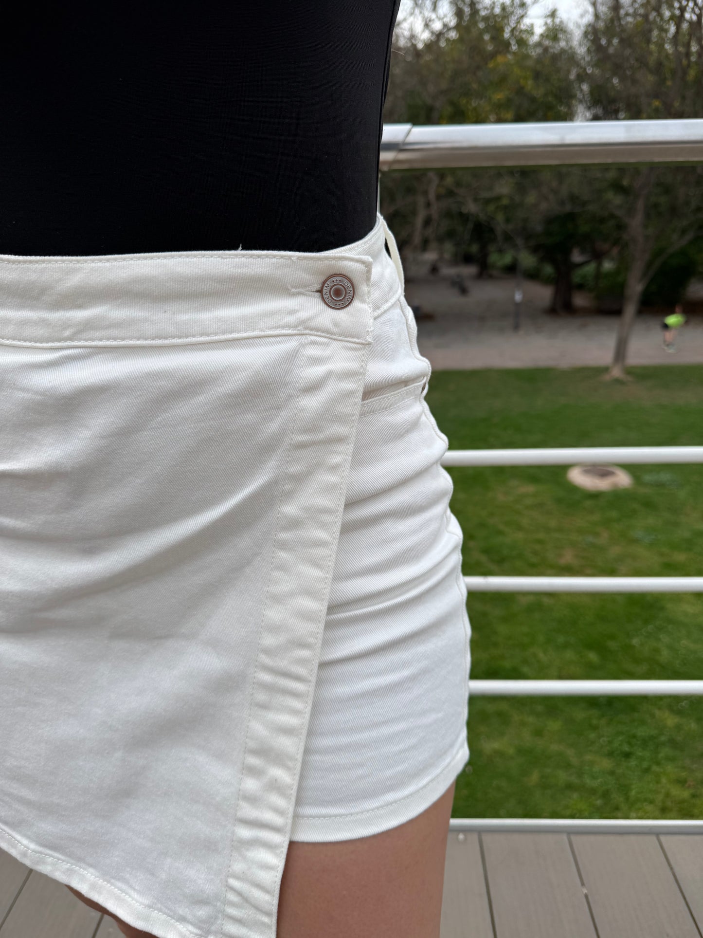 Skirt Pants Lime Blue