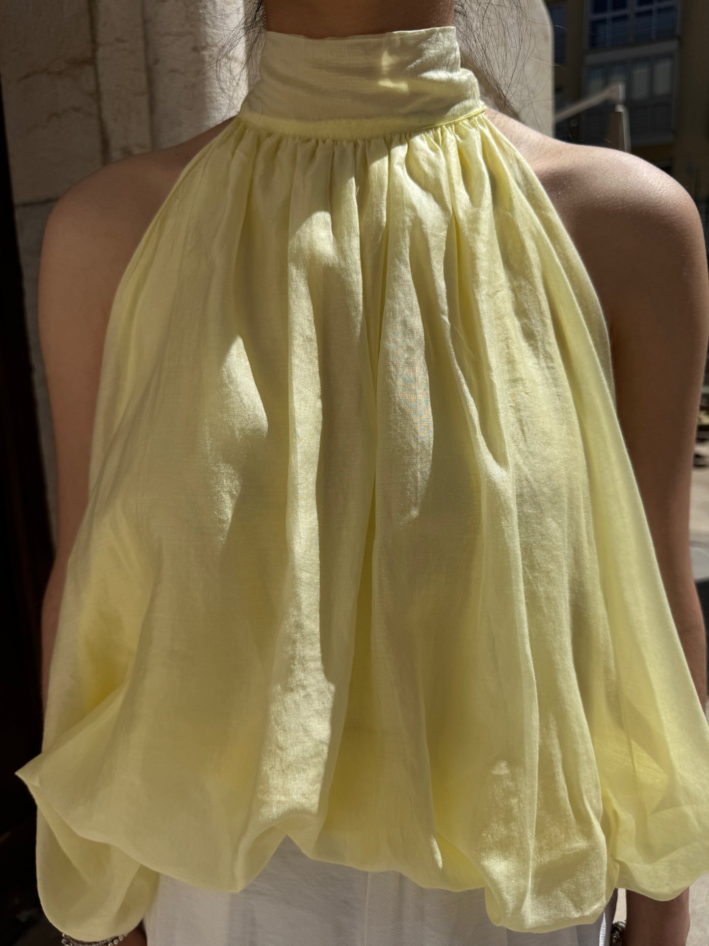 Blusa Sofía Amarilla