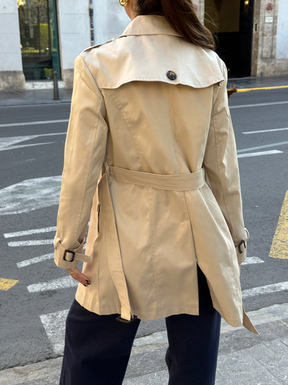 Trench Gabardina Euge Beige