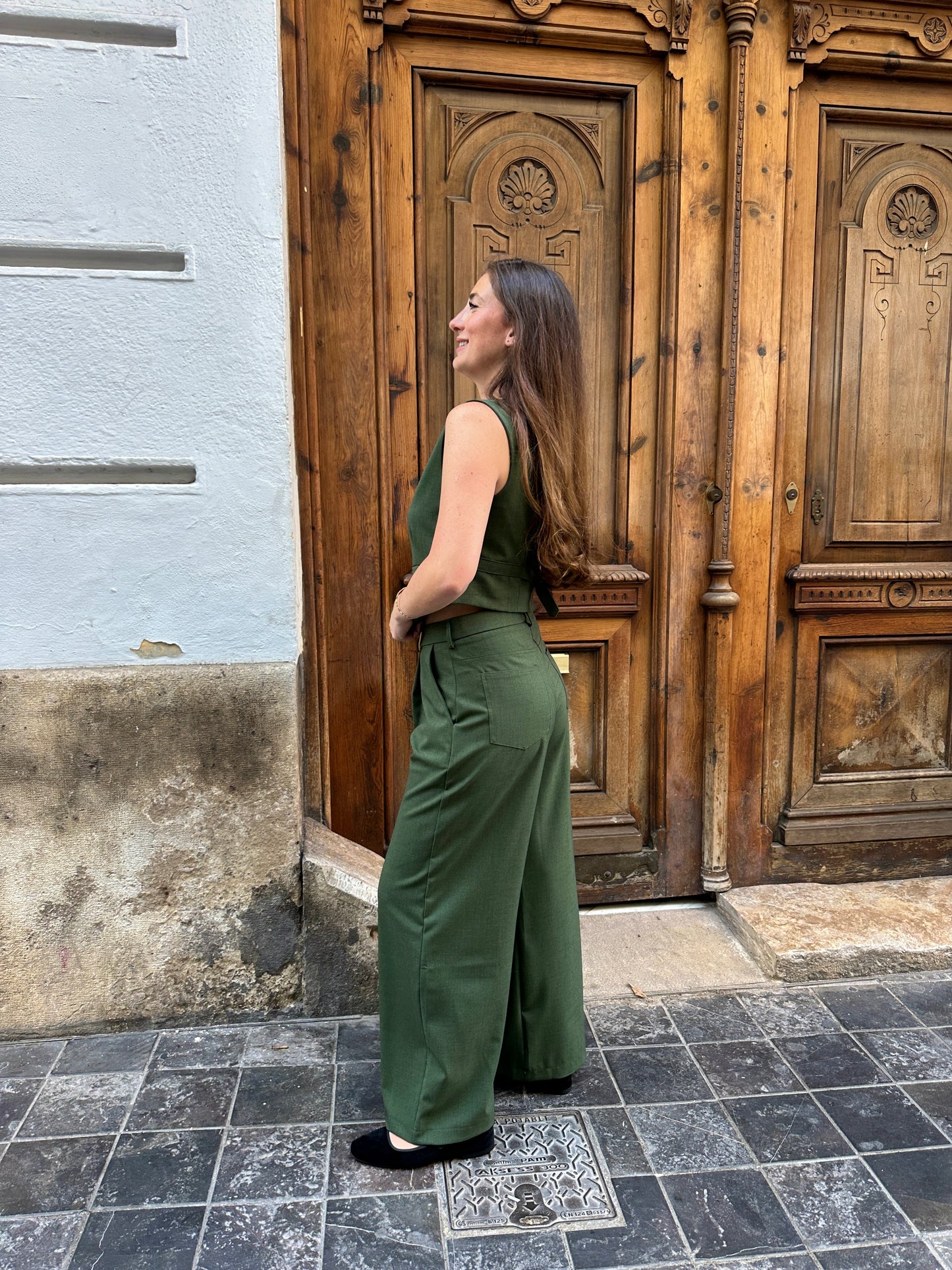 Pantalón Sara Verde