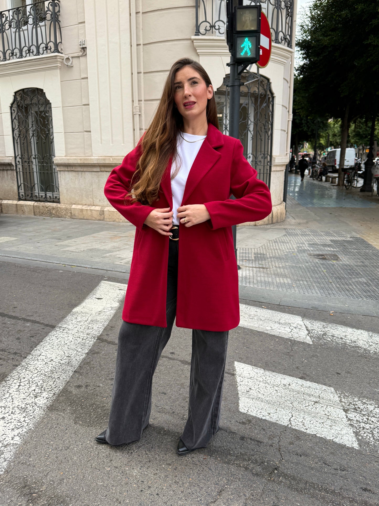 Susana Garnet Coat