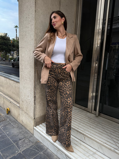 Jean Alba Animal Print