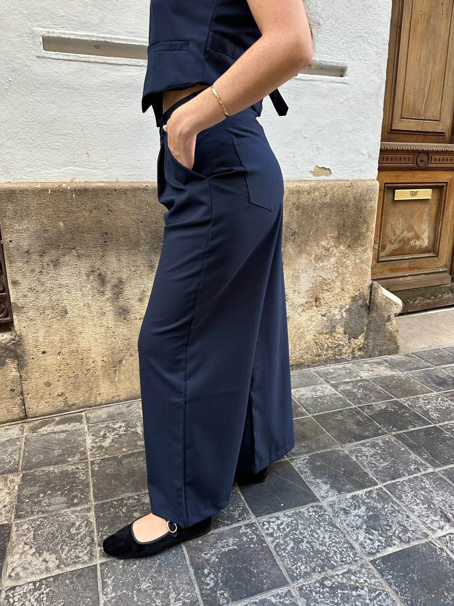 Pantalón Sara Azul Marino