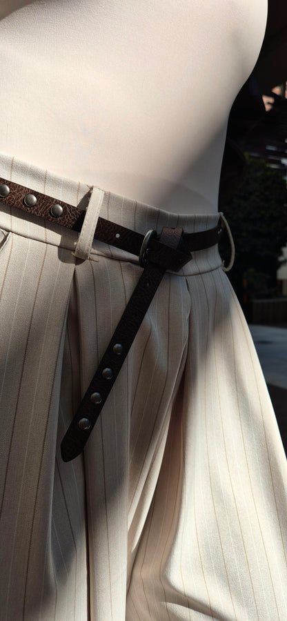 Pantalón Yolan Rayas Crudo