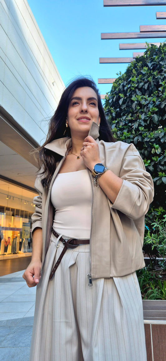 Chaqueta Beige Vero