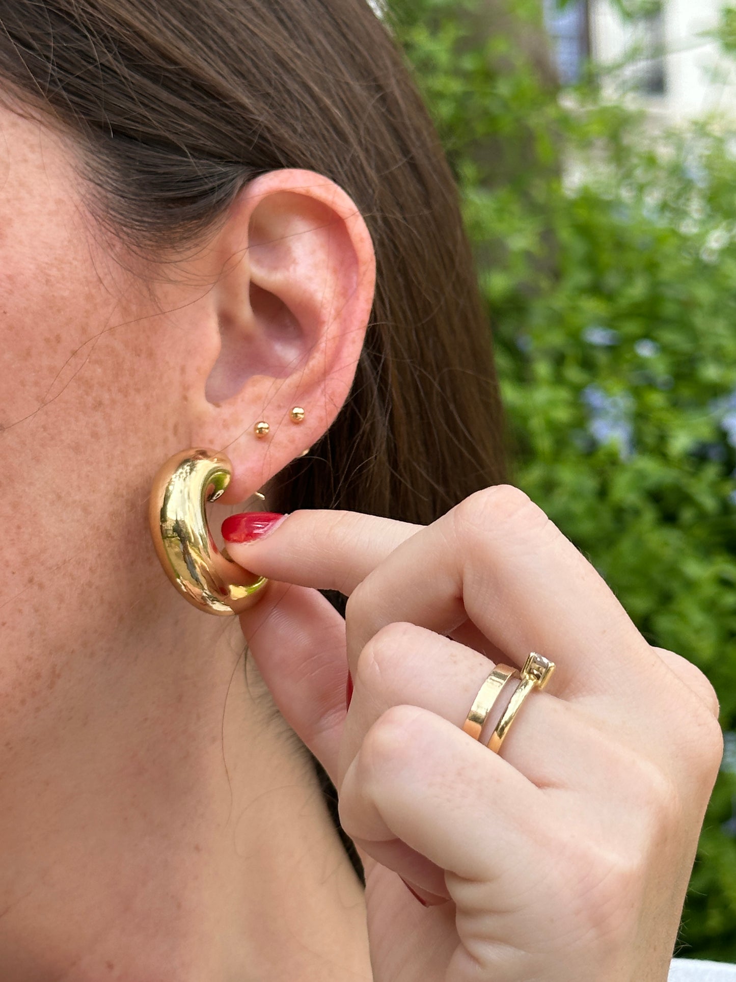 Ghent Gold Earrings