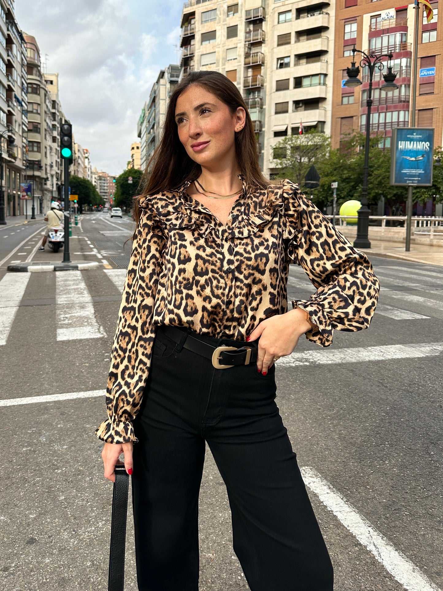 Camisa Animal Print Verónica