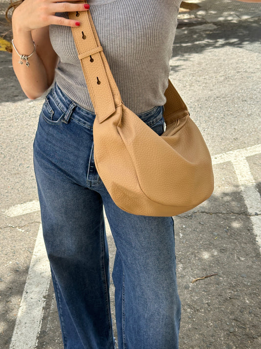 Bolso Bandolera Lodi Beige