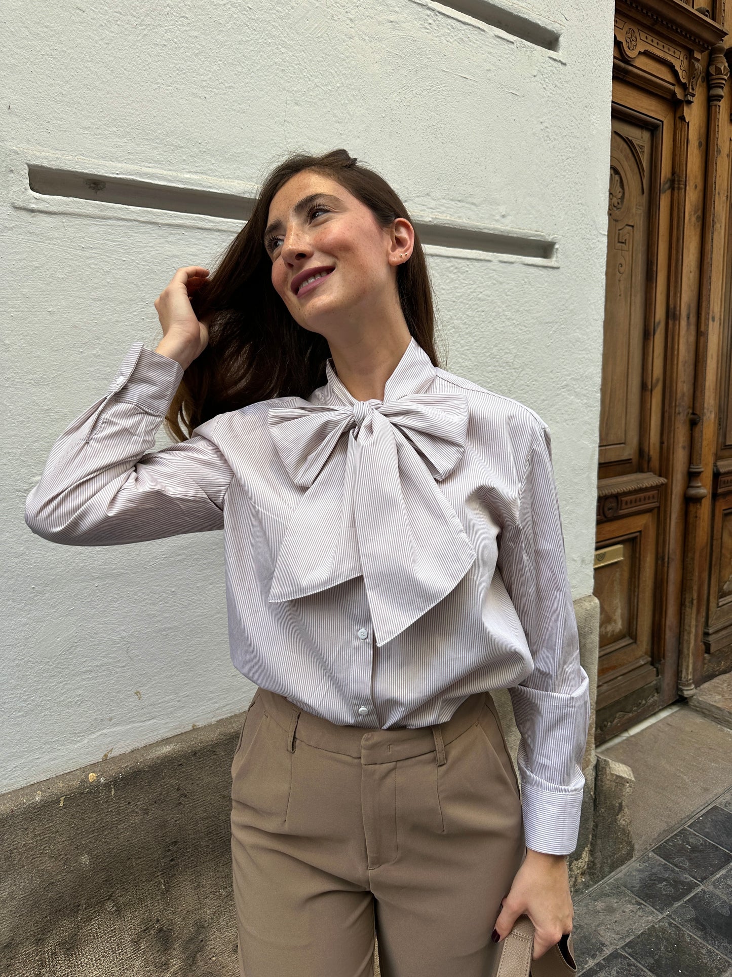 Camisa Lazo Tomi Beige