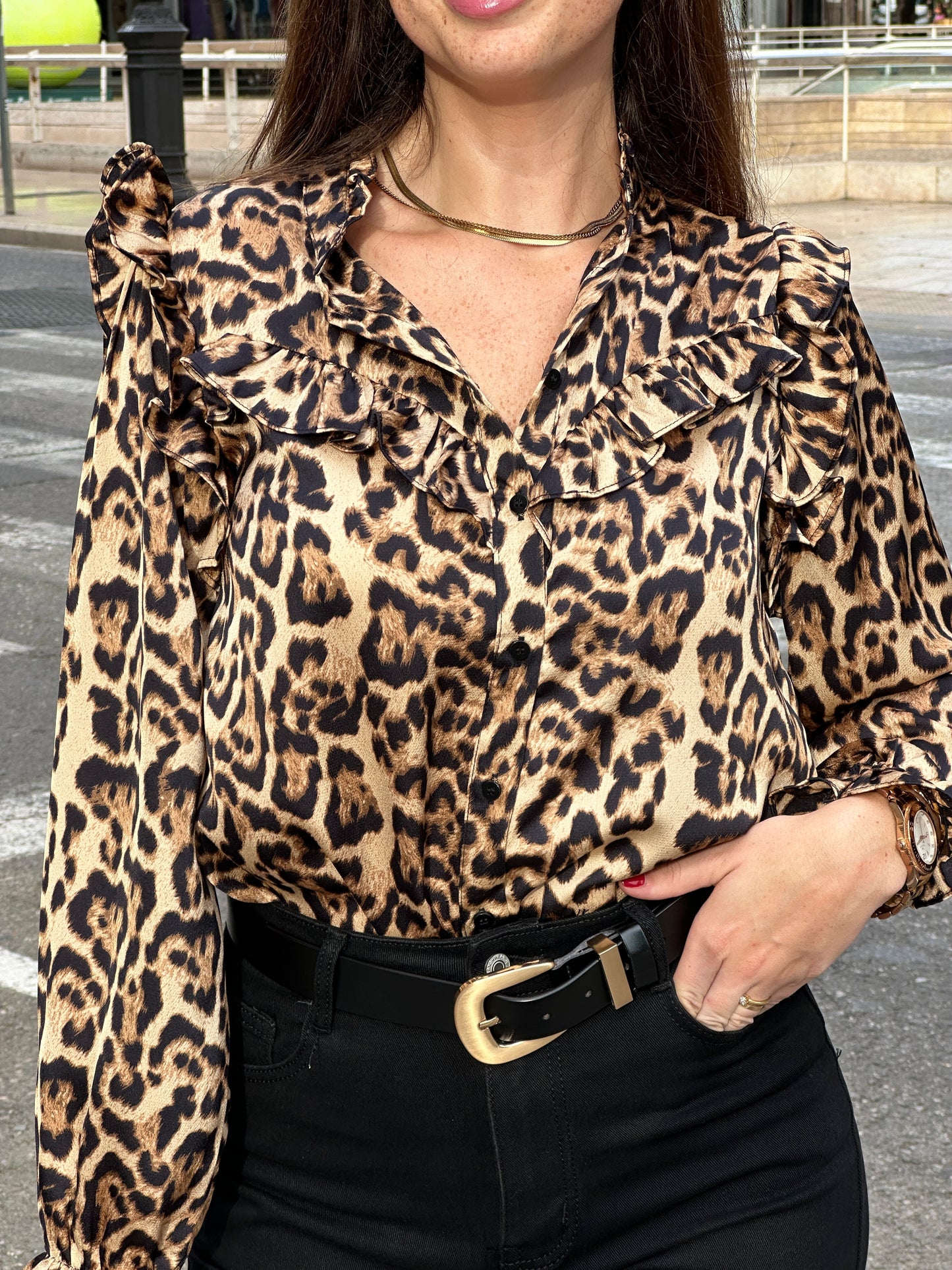 Camisa Animal Print Verónica