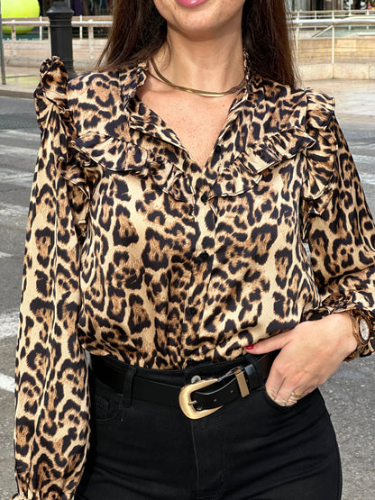 Camisa Animal Print Verónica