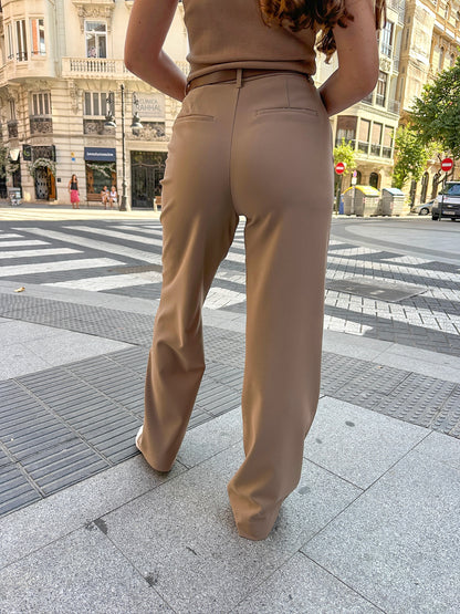 Pantalón Sastre Rania Taupe