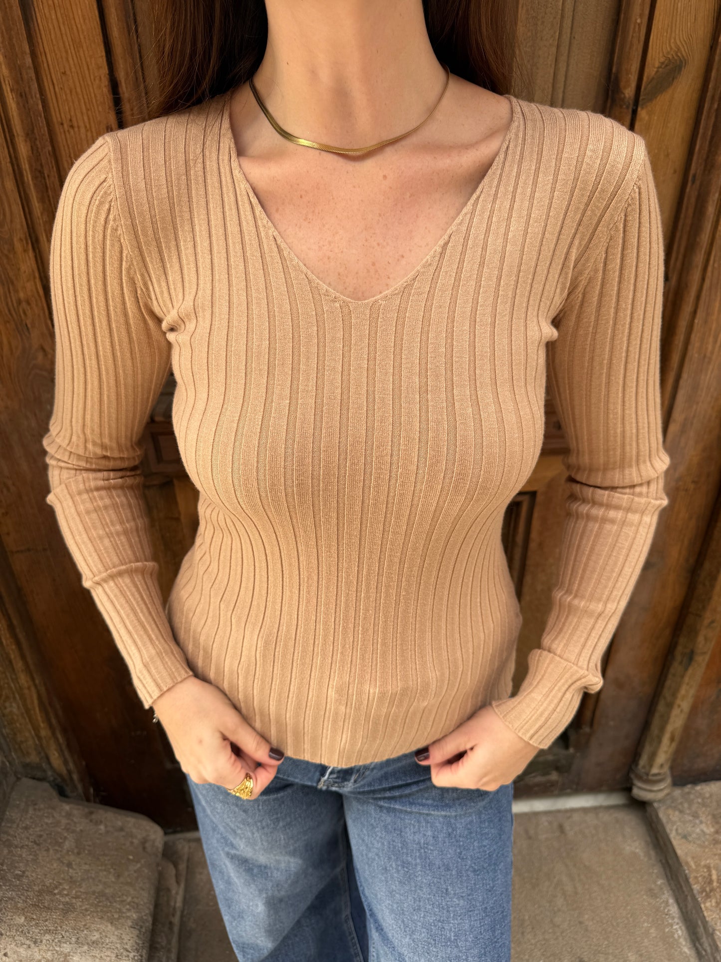 Alison Beige Sweater