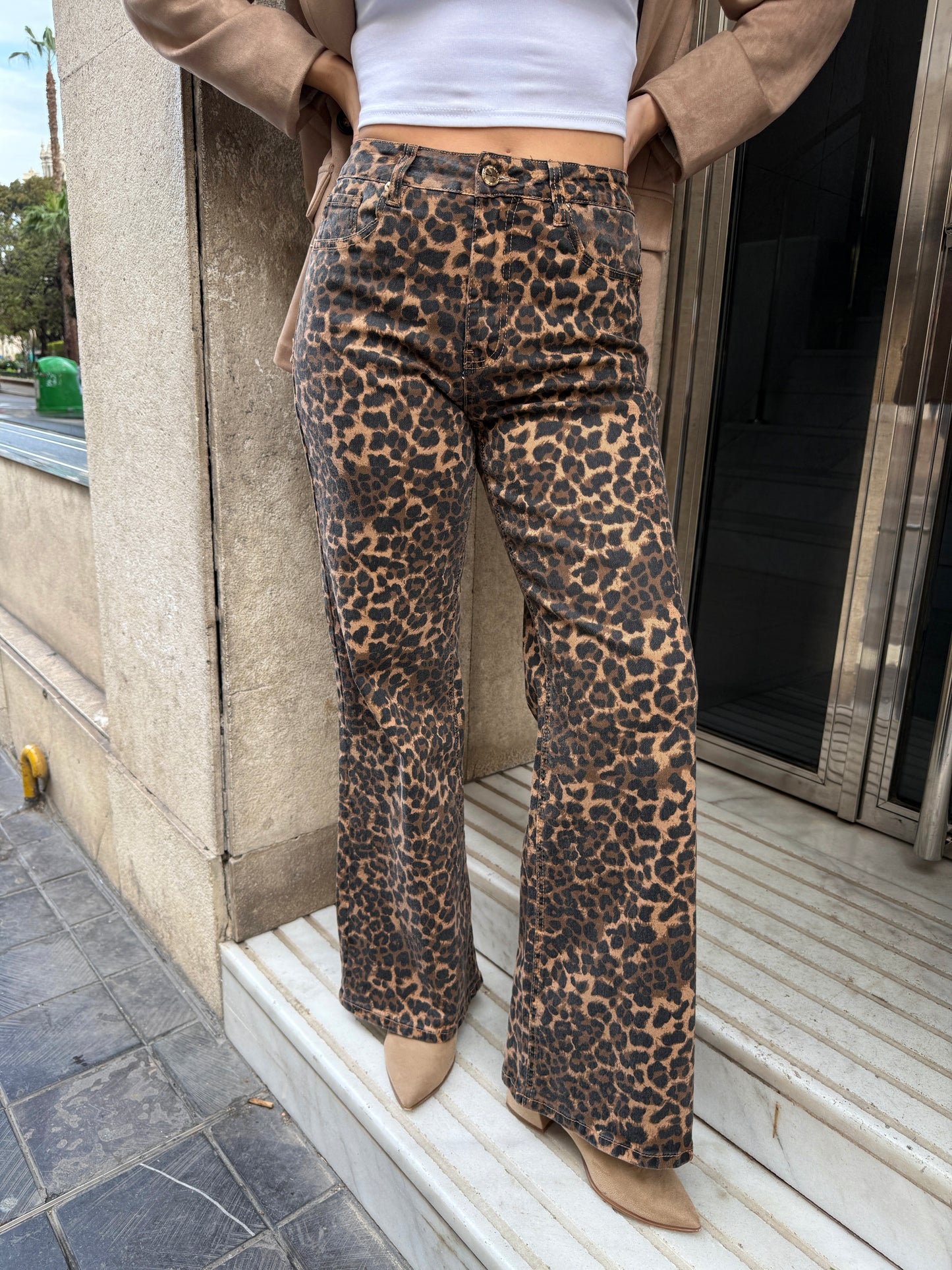 Jean Alba Animal Print