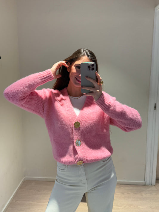 Cardigan Teresa Rosa