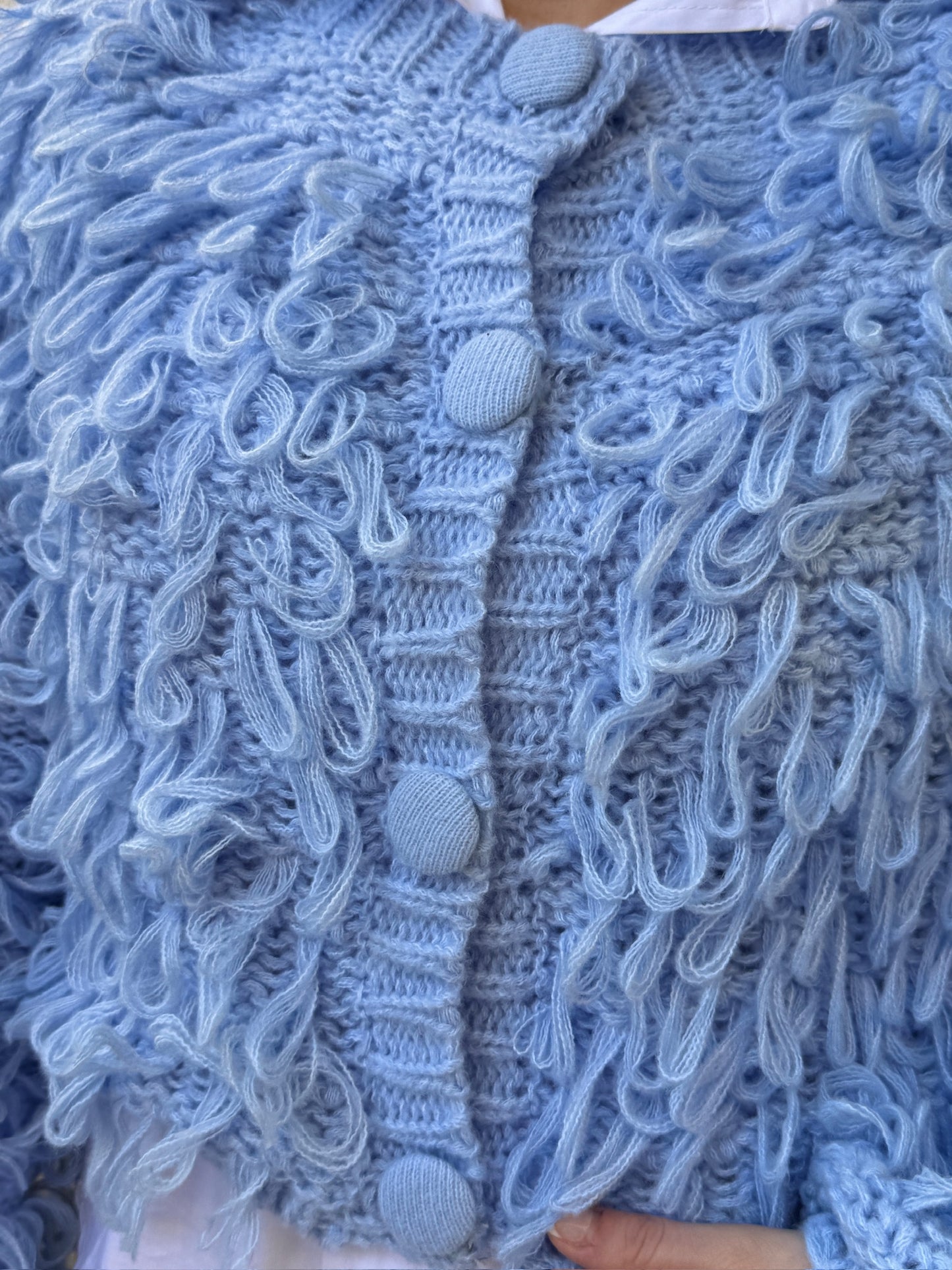 Cardigan Fio Celeste