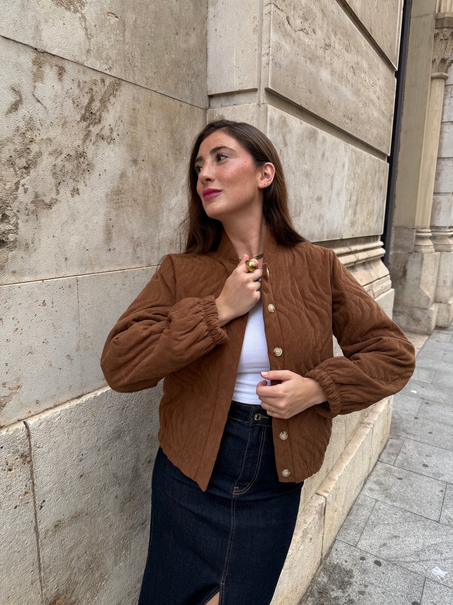 Sonia Brown Corduroy Jacket