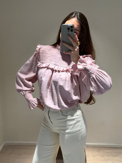 Blusa Josefina Rosa