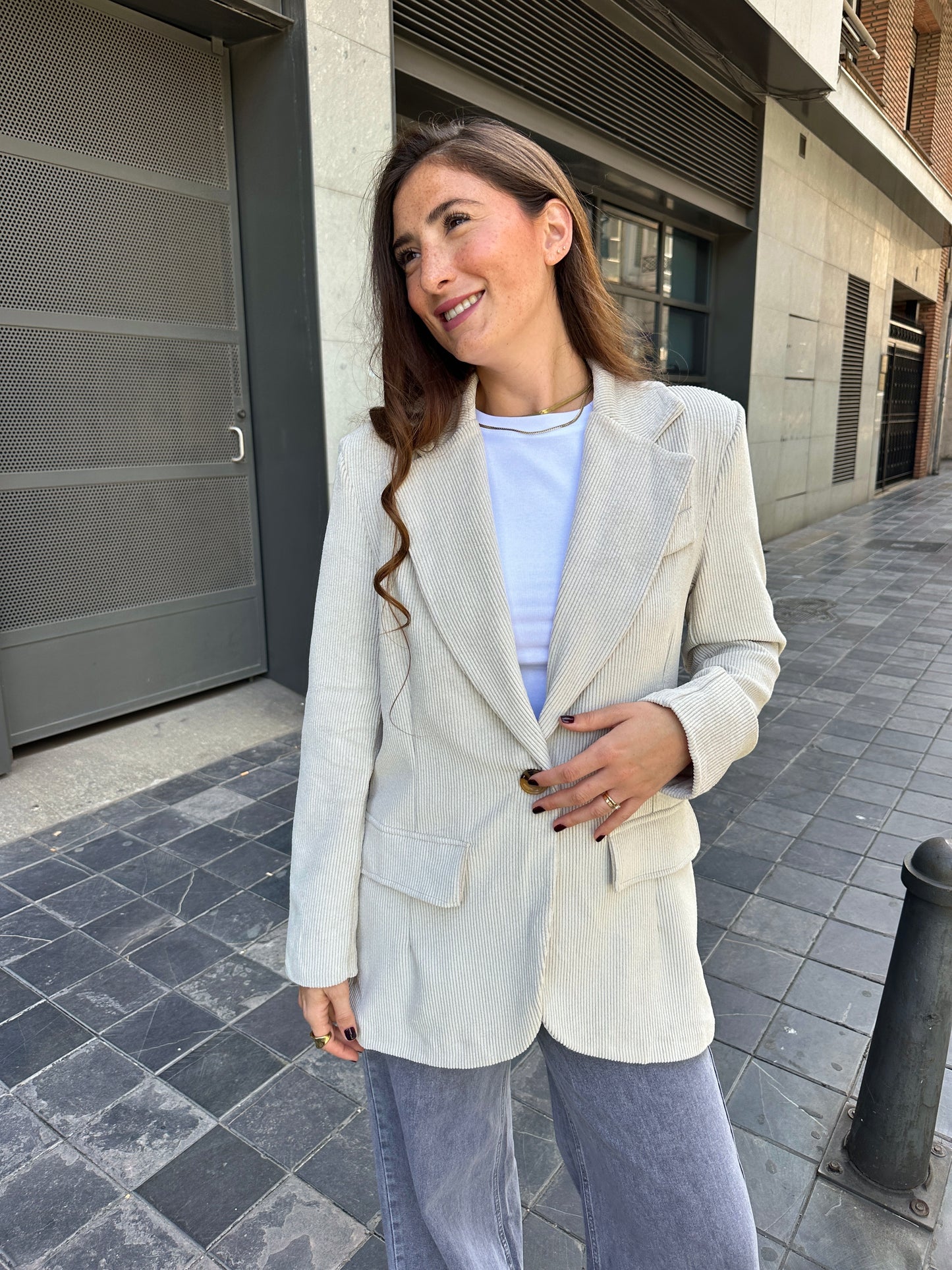 Blazer Pana Silvia Beige