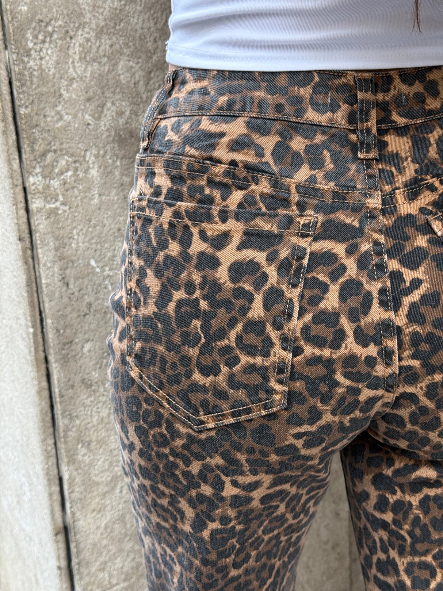 Jean Alba Animal Print