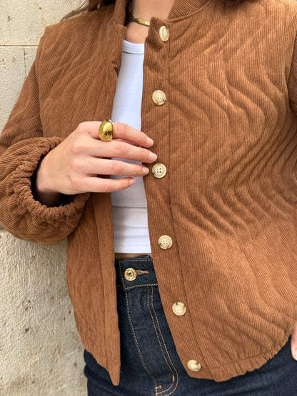 Sonia Brown Corduroy Jacket