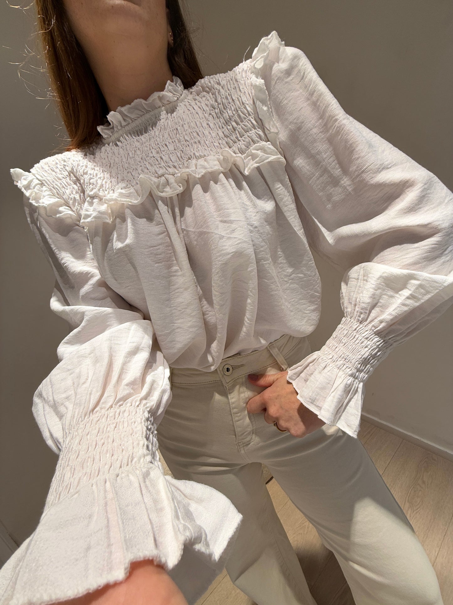 Blusa Josefina Blanca