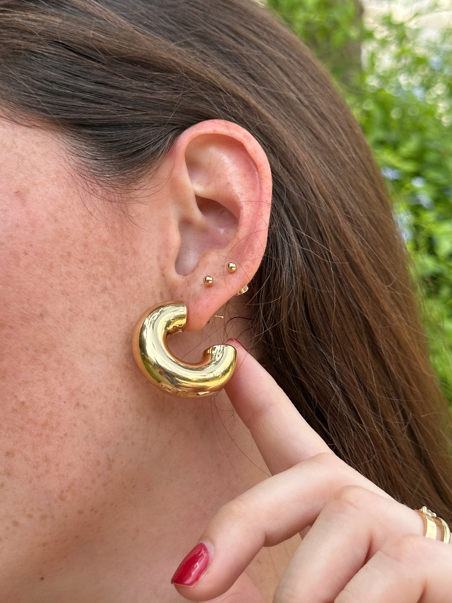 Ghent Gold Earrings