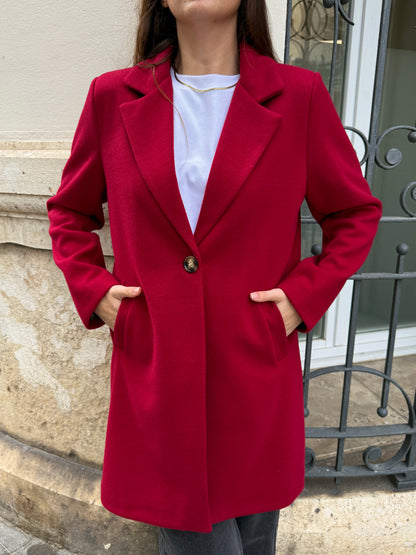 Susana Garnet Coat