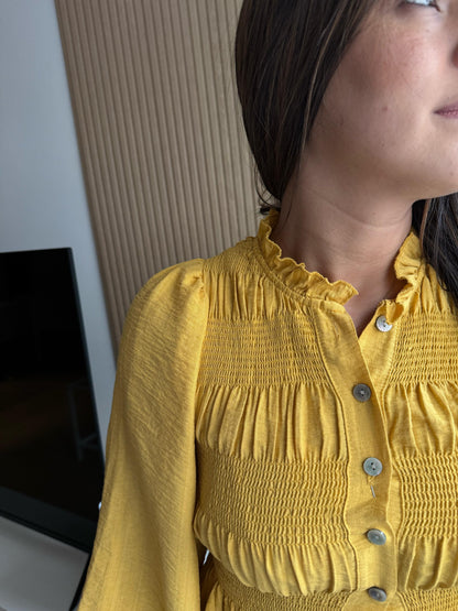 Blusa Luma Mostaza