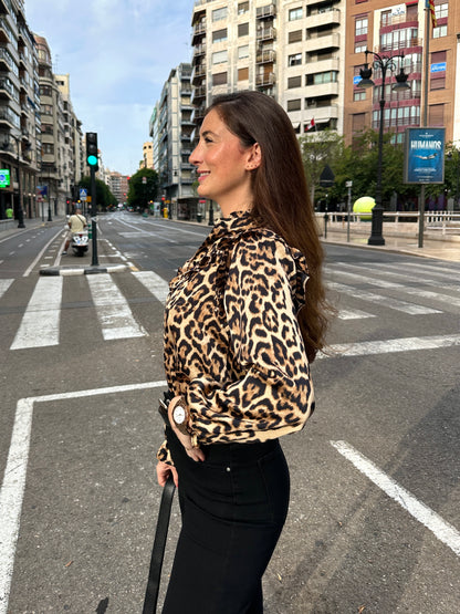 Camisa Animal Print Verónica