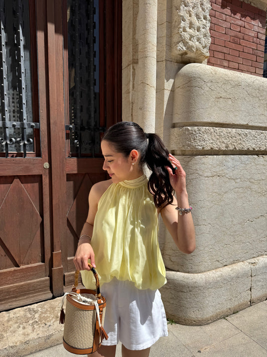 Blusa Sofía Amarilla