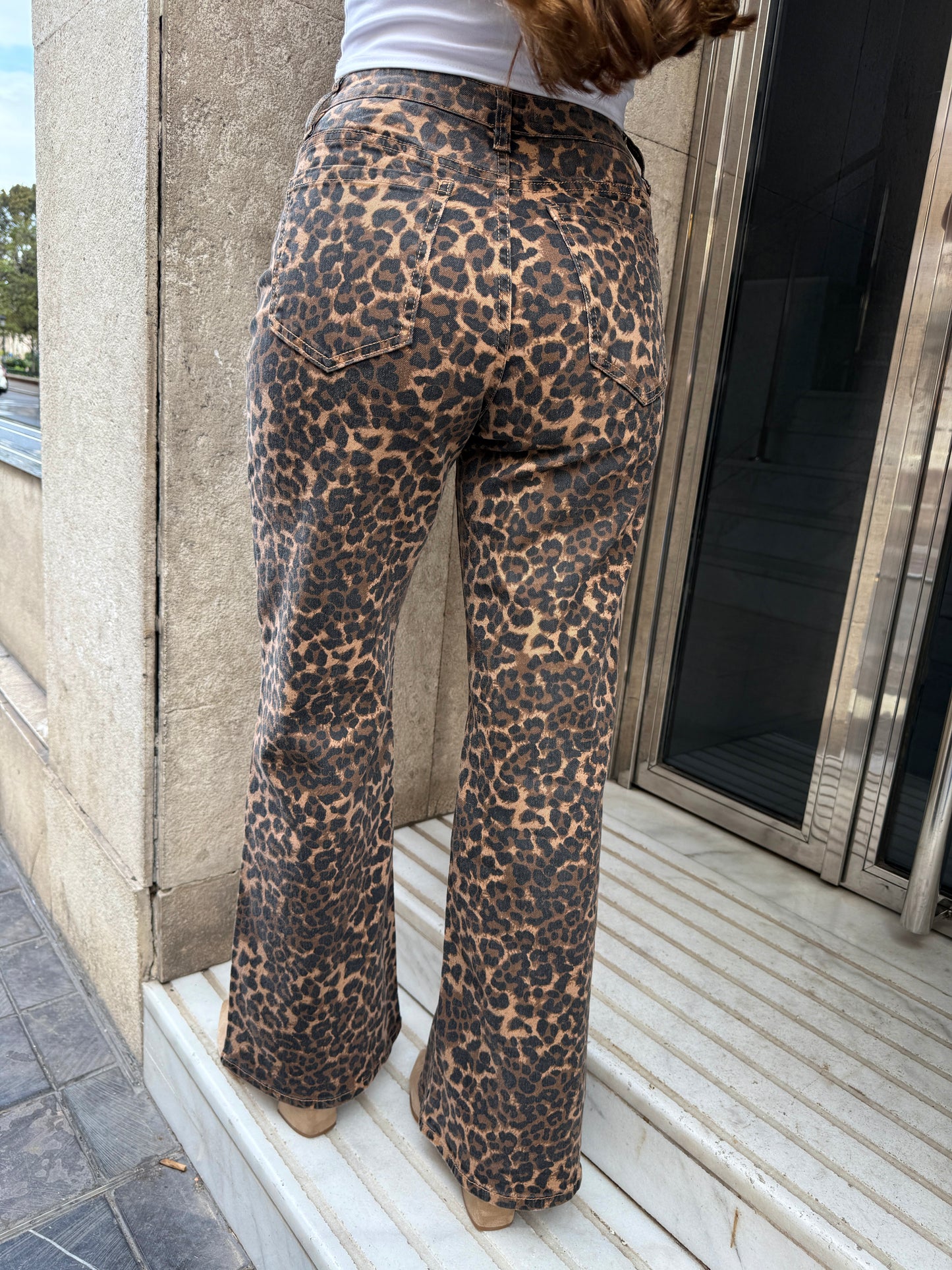 Jean Alba Animal Print