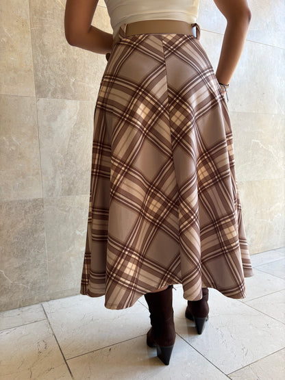 Falda Mindy Beige