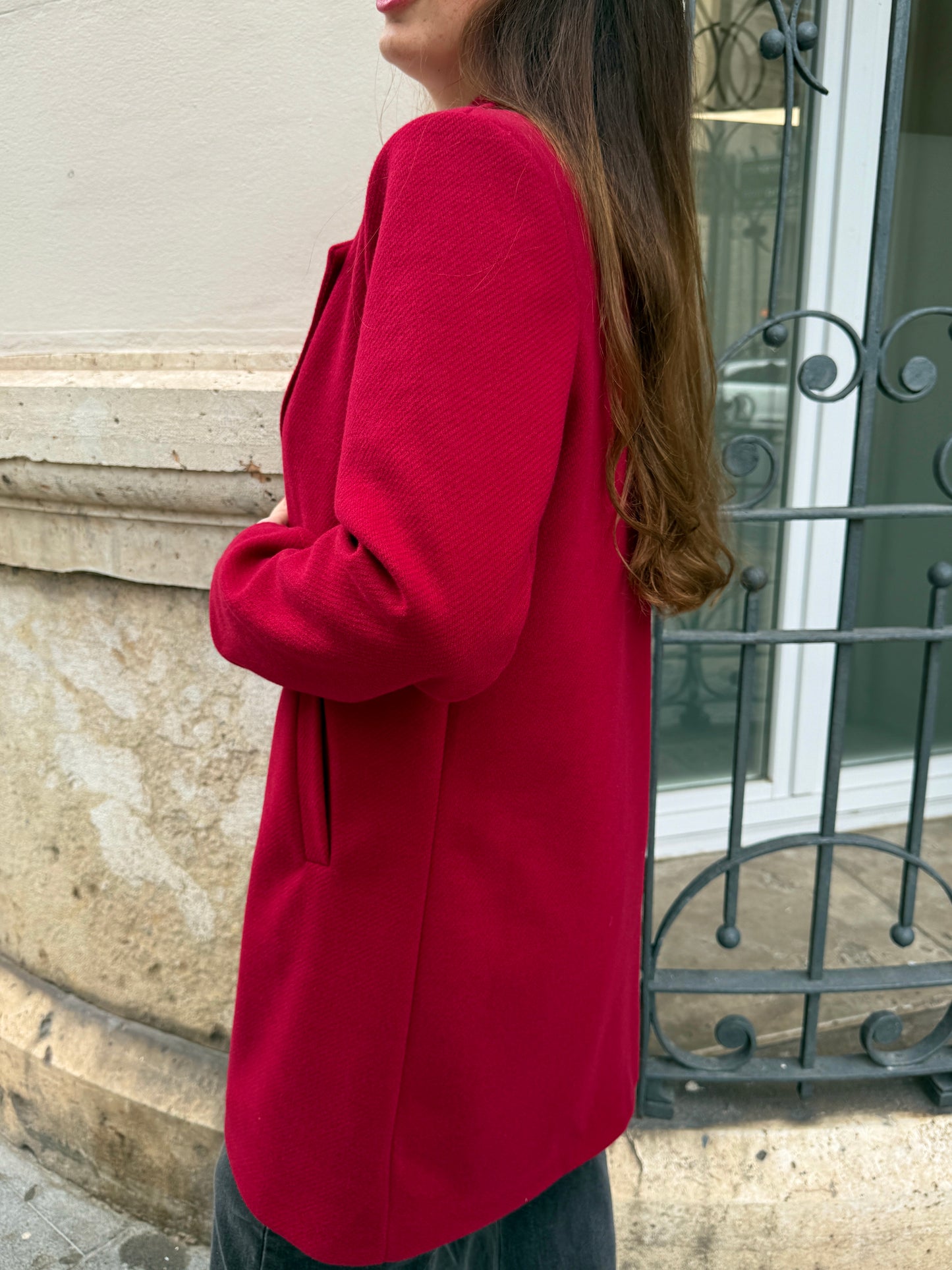 Susana Garnet Coat