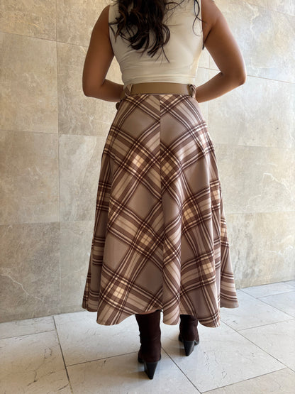 Falda Mindy Beige