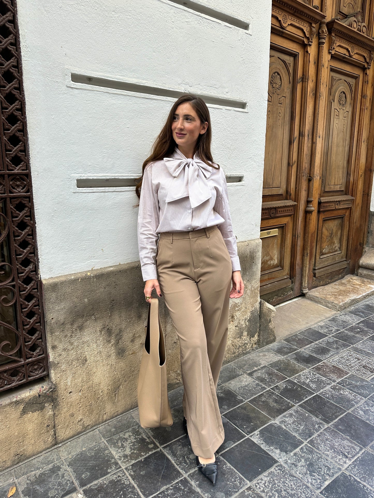 Camisa Lazo Tomi Beige