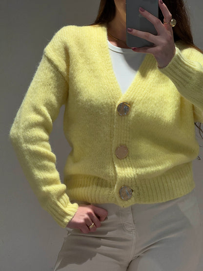 Cardigan Teresa Amarillo