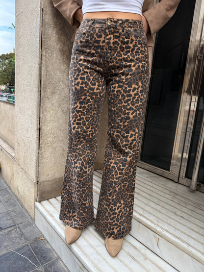 Jean Alba Animal Print