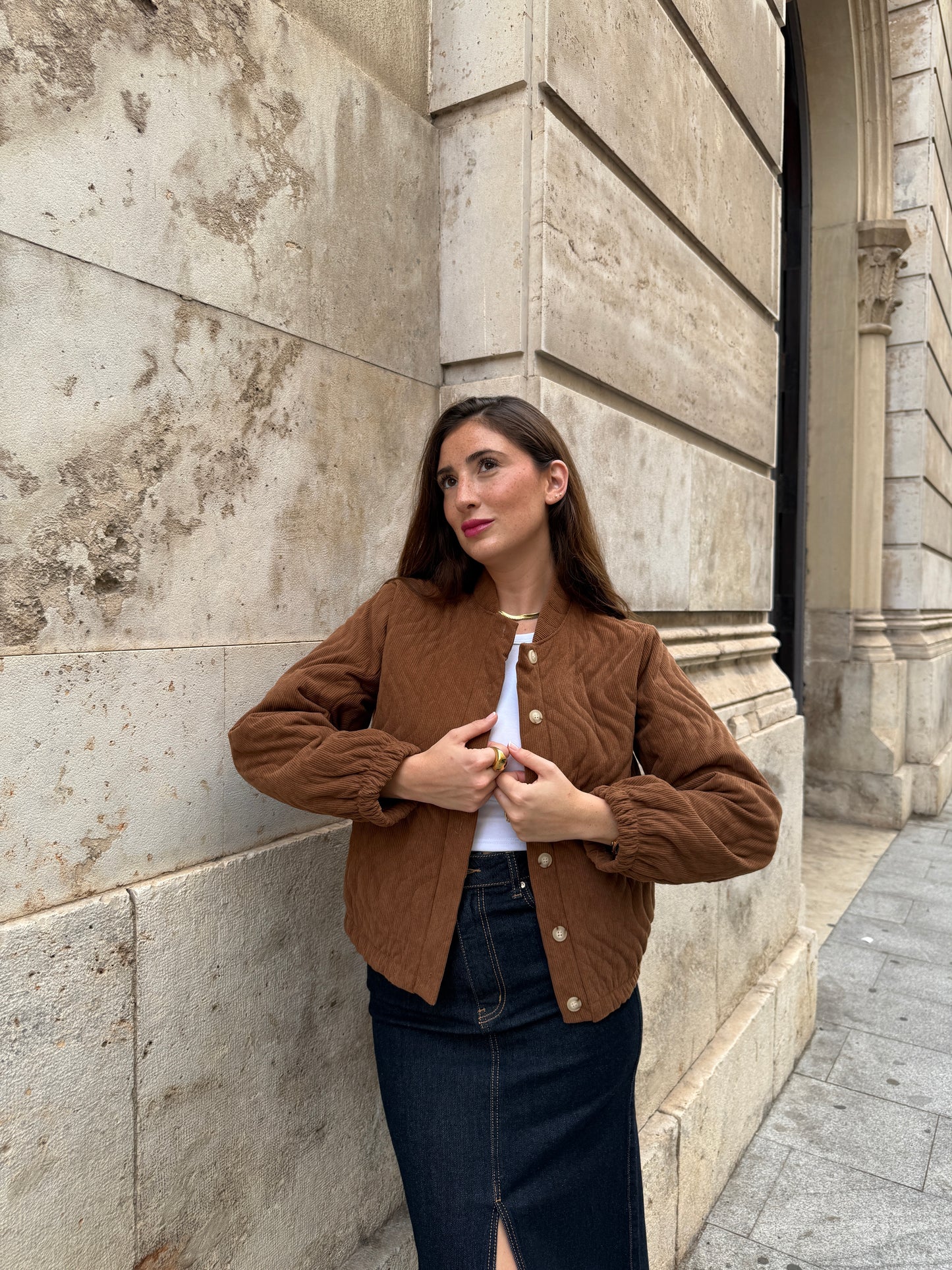 Sonia Brown Corduroy Jacket