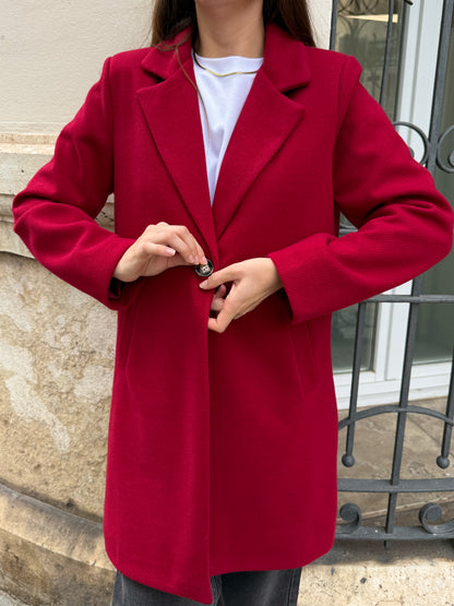 Susana Garnet Coat