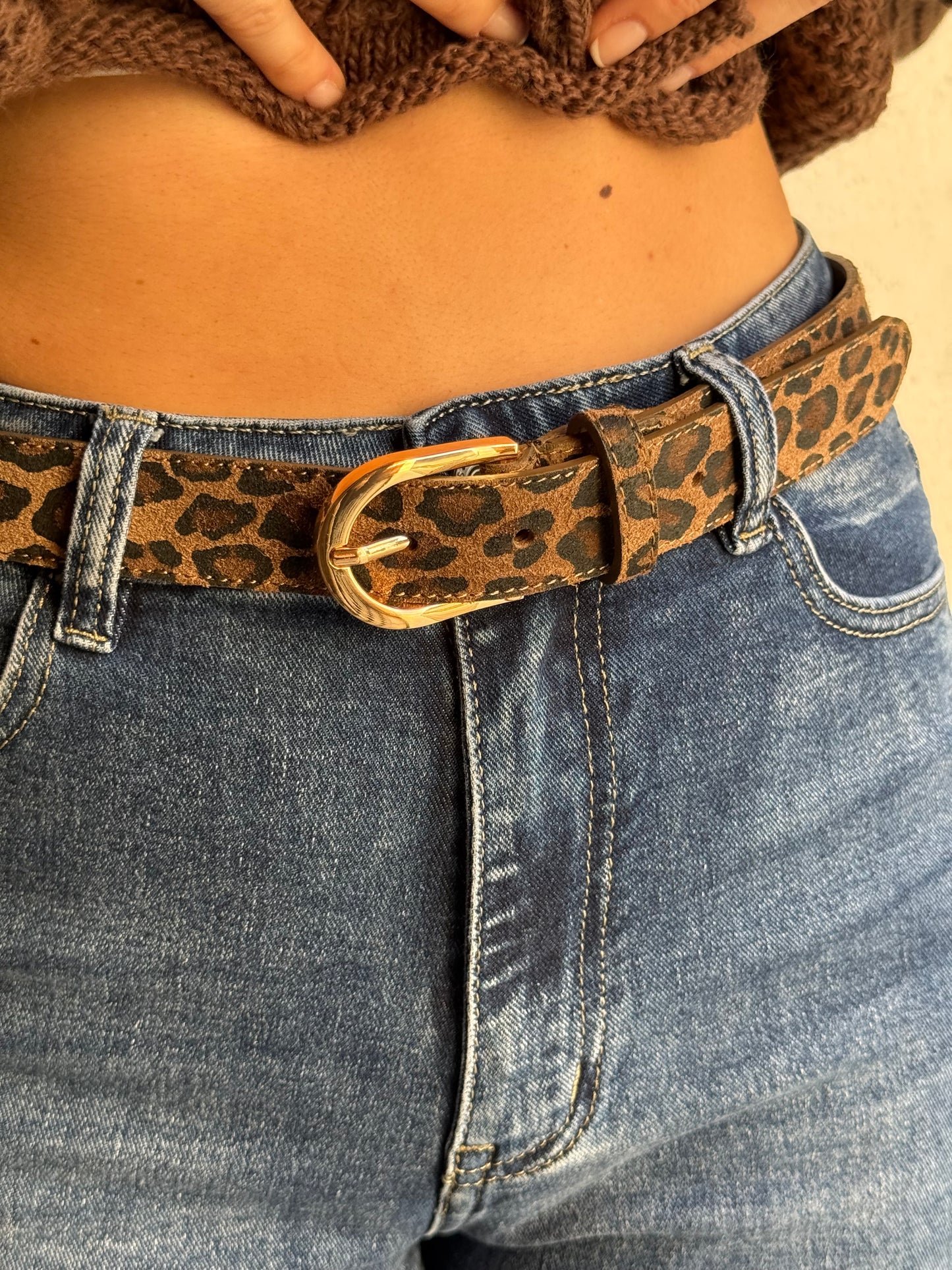 Odi Leopard Belt