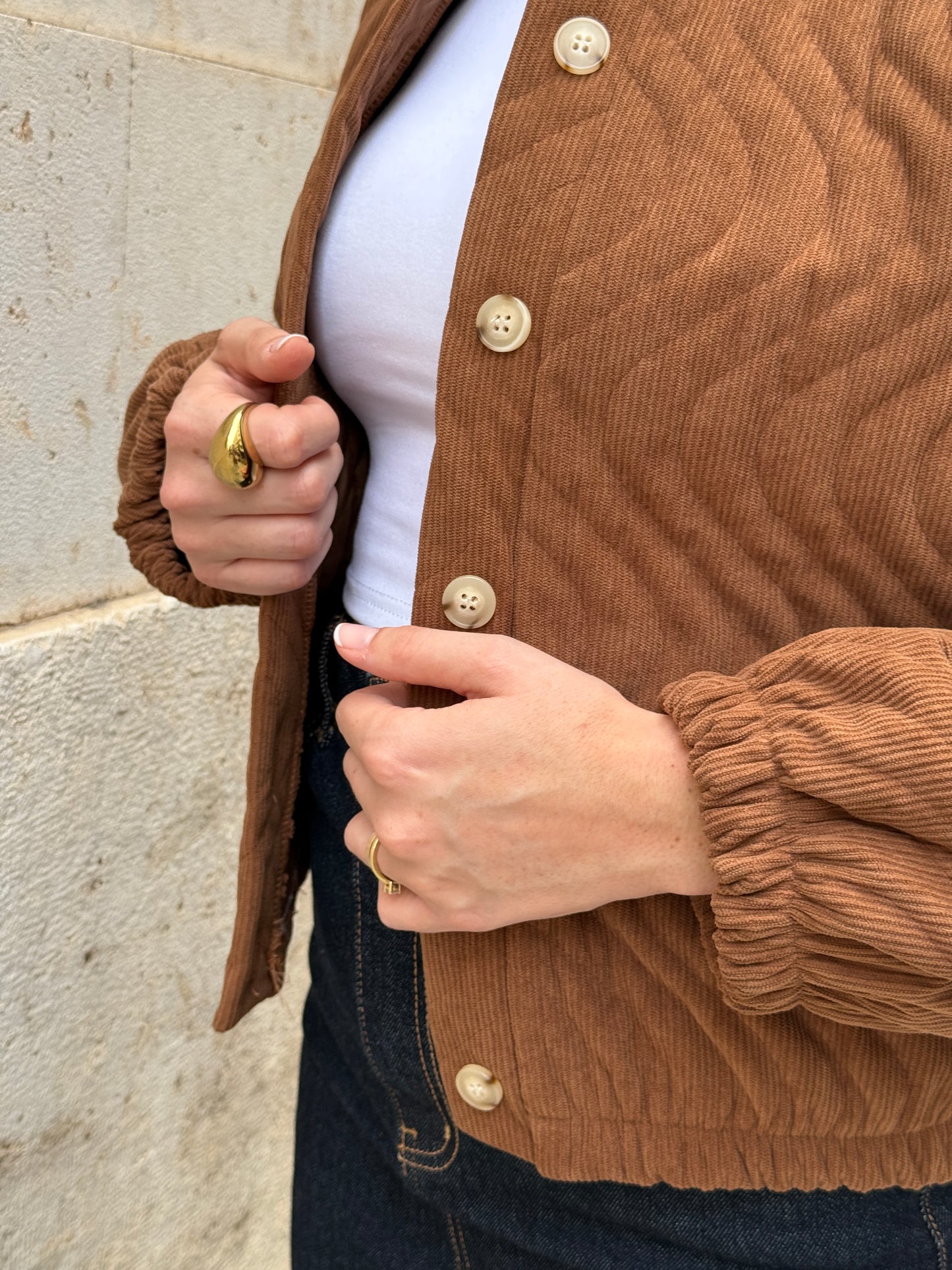 Sonia Brown Corduroy Jacket