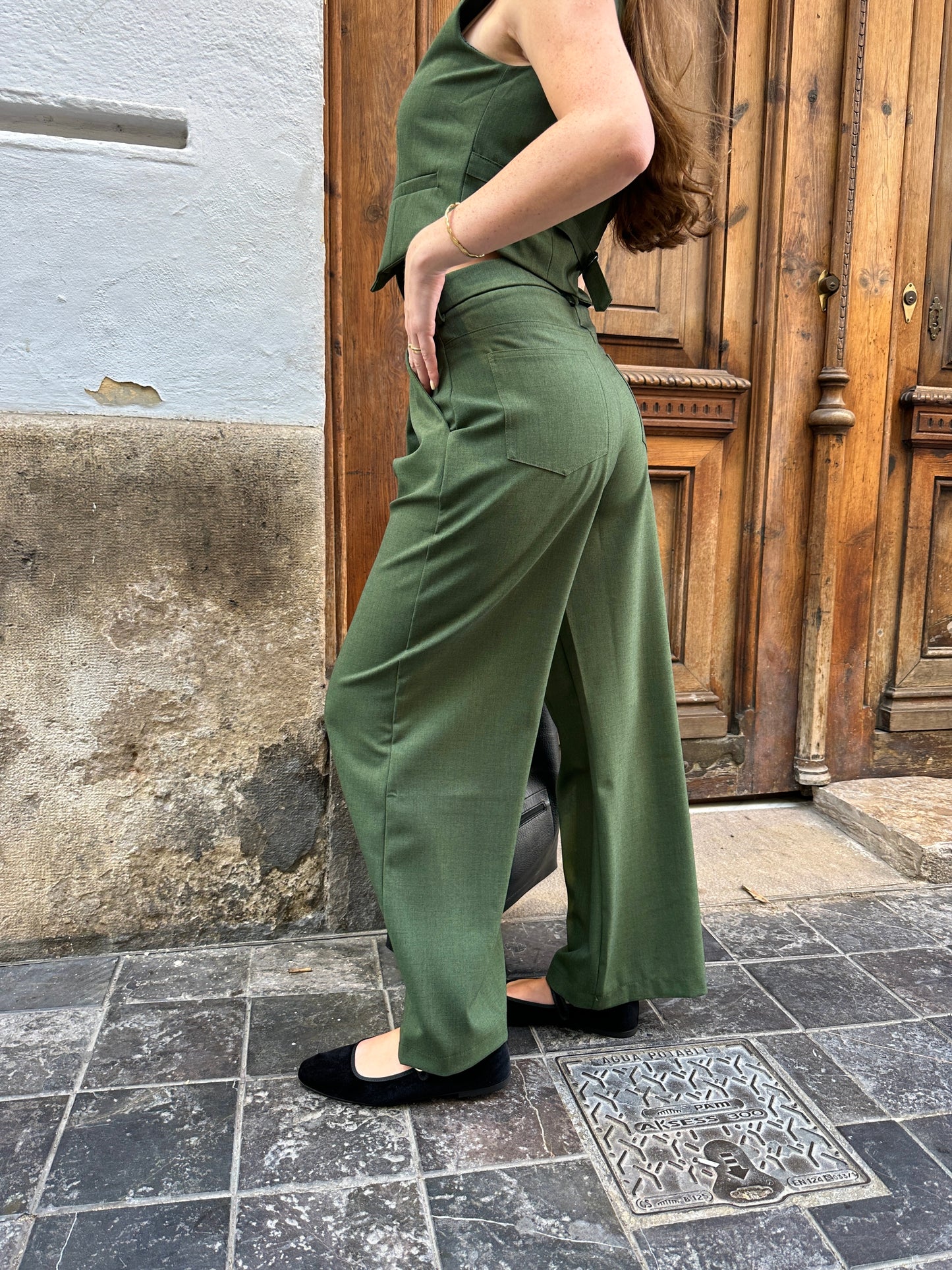 Pantalón Sara Verde