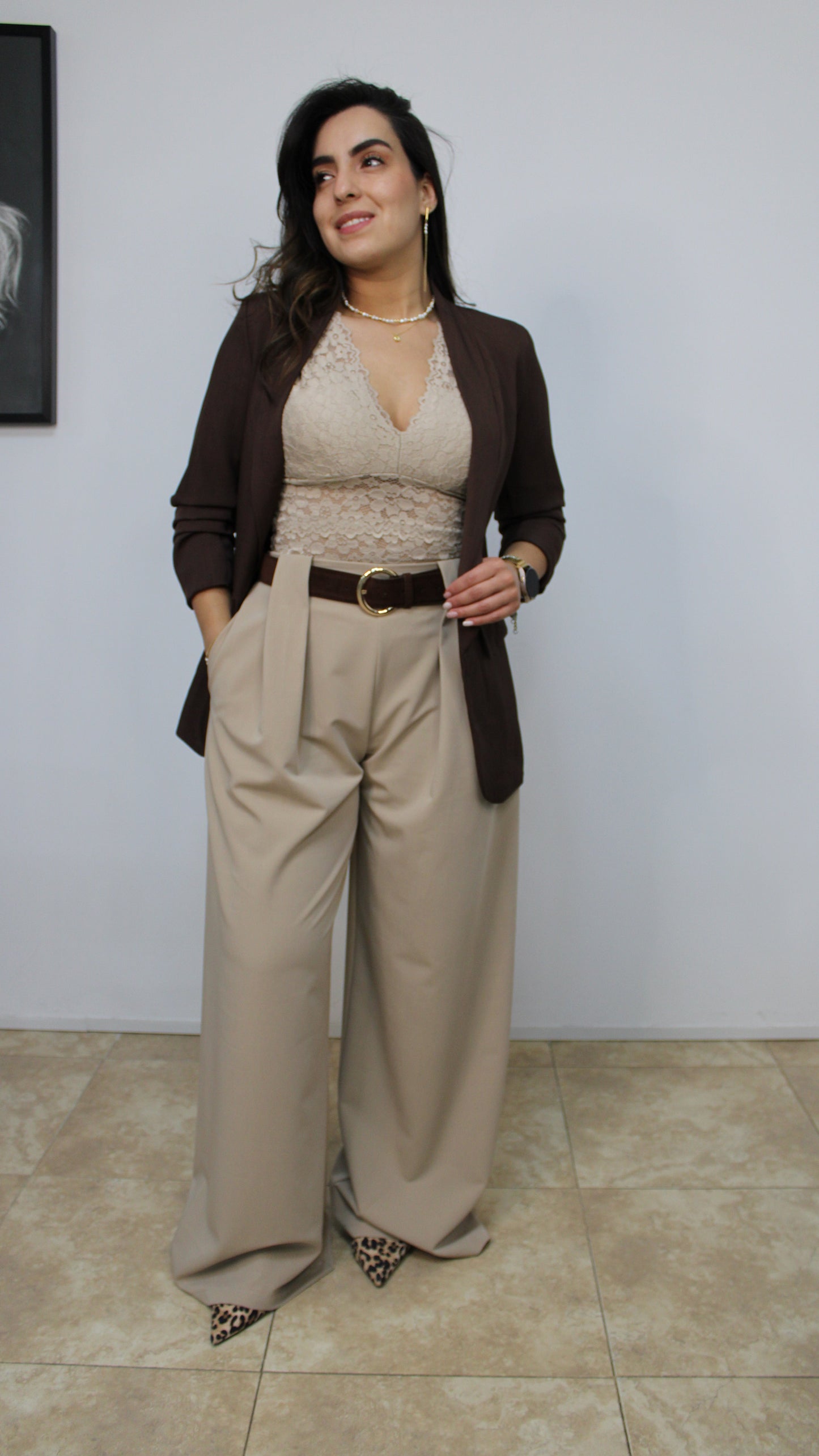 Pantalón Yolan Beige