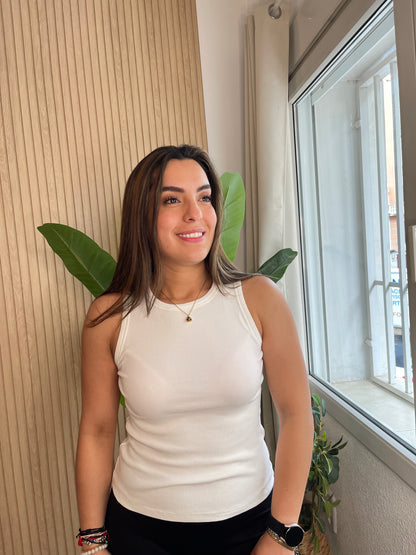 Camiseta básica Ceci blanca
