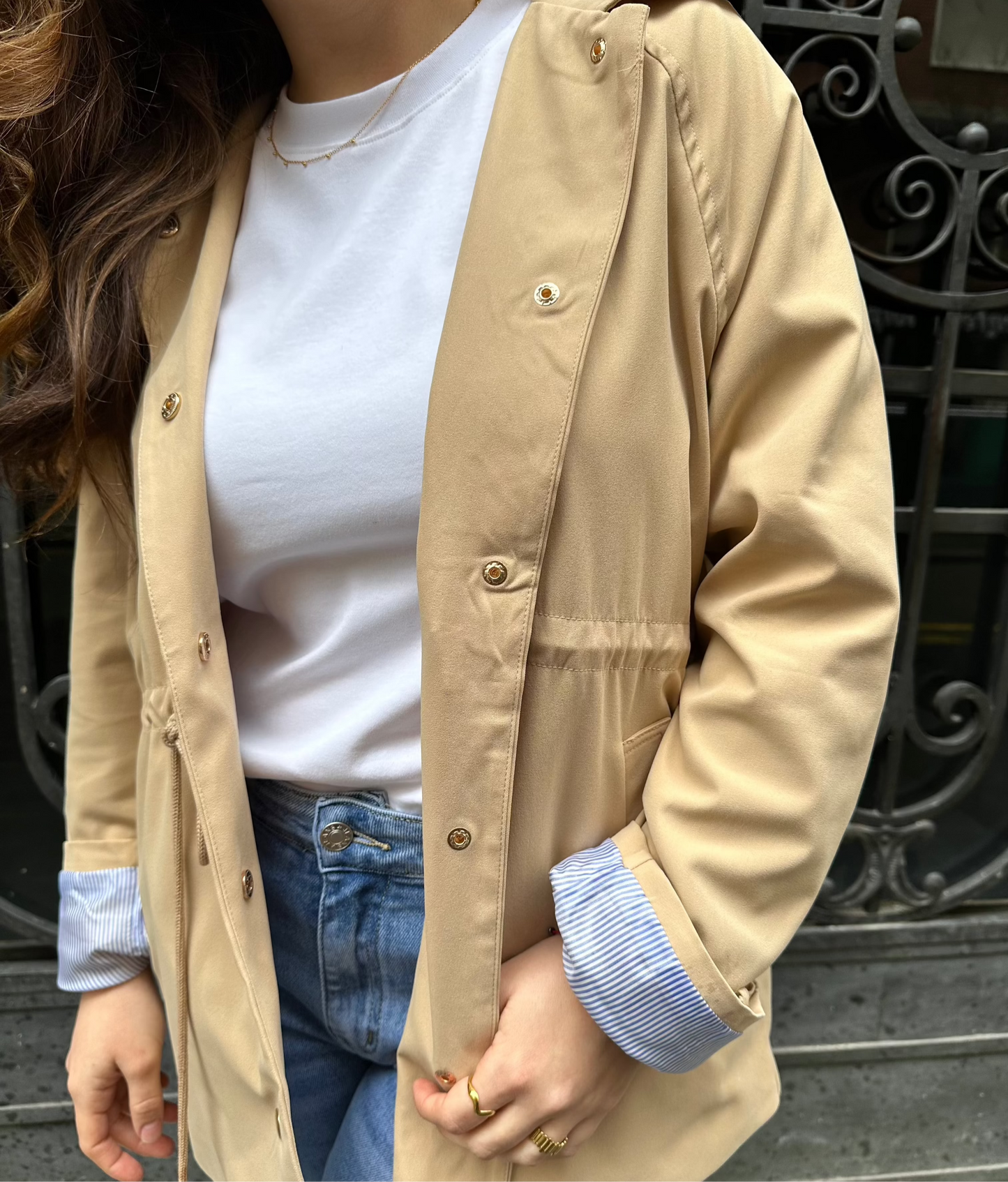 Chaqueta Beige Atenea