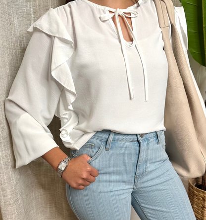 Blusa Estefania Blanca